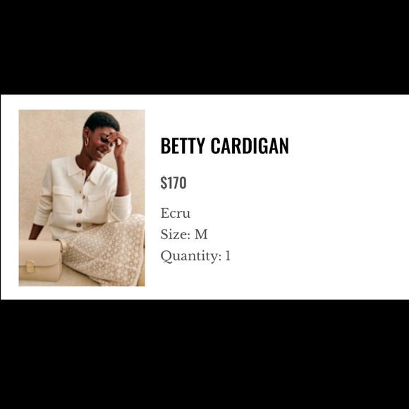 Sezane Betty Cardigan - Picture 13 of 16